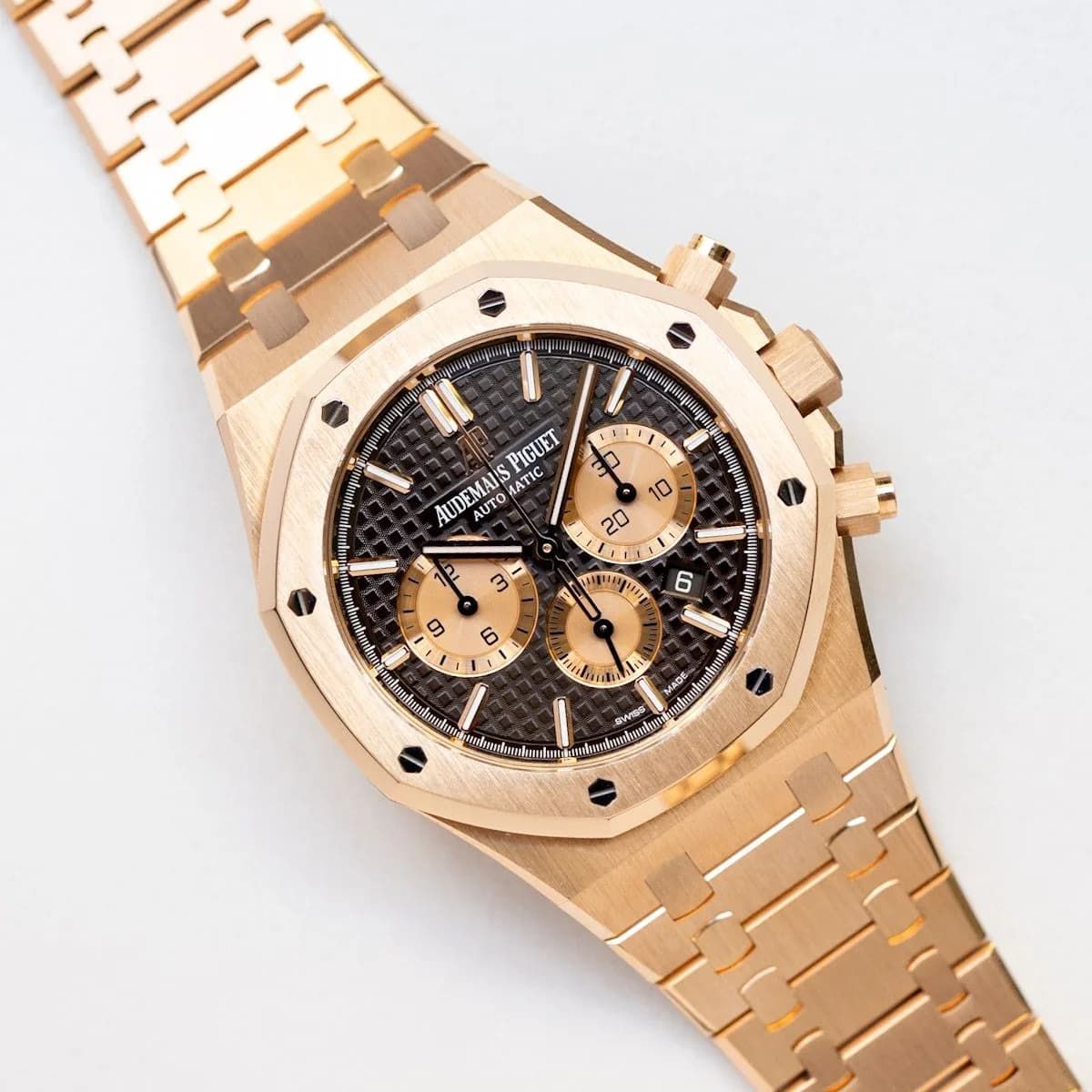 Audemars Piguet Royal Oak Chronograph Chocolate Gold