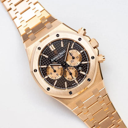 Audemars Piguet Royal Oak Chronograph Chocolate Gold