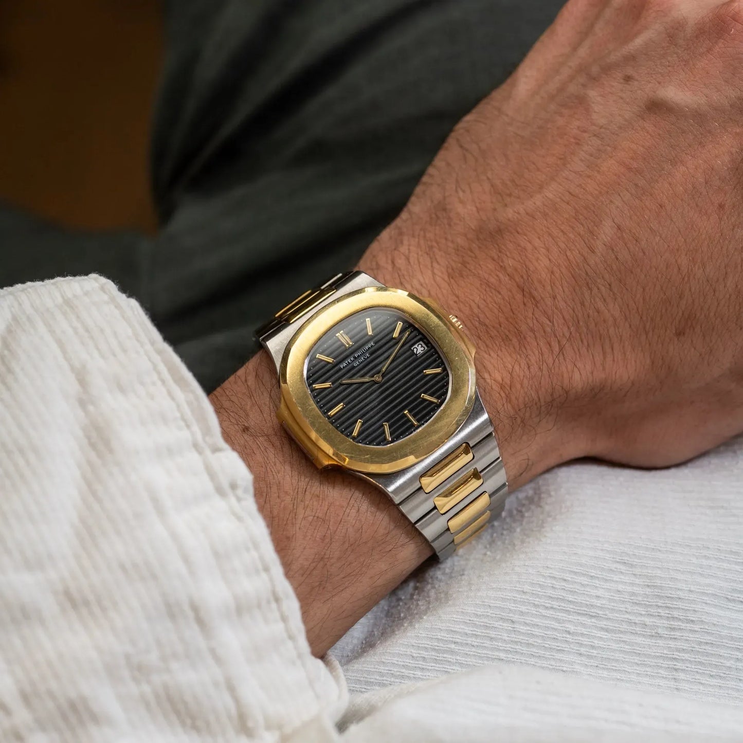 Patek Philippe Nautilus Two-Tone Jumbo