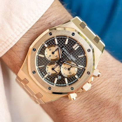 Audemars Piguet Royal Oak Chronograph Chocolate Gold